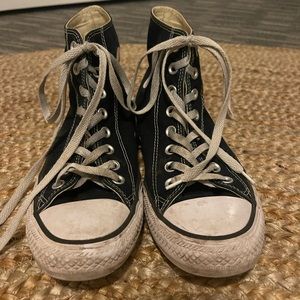 Black Hightop Converse